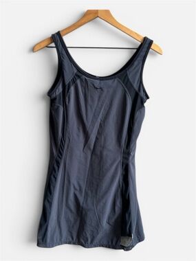 Nike Tennis Mini Dress Navy Blue Size Medium 8-10 Built in Shorts Skort